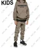 Designer Kids Boys Girls Set Hoodies Pants Pants Suft Suft Size Hooded Sweatshirt Classic Silicon Letter Pullover Street7948033