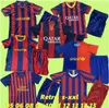 バルセロナ・マドリードレトロ・メシスXavi A.Iniestaサッカージャージ05 06 08 09 10 11 12 13 14 15 16 17 18 VINTAGEシャツRonaldinho Rivaldo Henry Ronaldo Puyol Kidsfootball