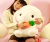 Kawaii Rabbit Plush Toy Big Lop Rabbit Doll Soft White Rabbit Pillow Dolls For Girl Birthday Present Decoration DY506405097518