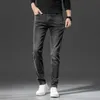 Brand de créateur de jeans masculin Hong Kong Kong Trendy Slim Fit Leggings Automne et hiver coréen version Pantalon décontracté polyvalent