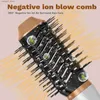 Hair Dryers 5-in-1 Hot Air Comb Set Electric Dry Hair Brush Multi functional Curling Brush Hair straightener Styling Tool Q240306