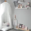Baby Canopy Tent Mosquito Net Bed Curtain Crib Netting Cot Hung Dome Girl Princess Children Play Kids Room Decoration 240223
