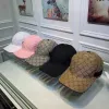 Atacado Boné de Beisebol Mens Designer Hat Canvas Ball Cap Bucket Chapéus Verão Tops Qualidade Womens Letter Beanie Bonnet