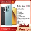 버전 Global Xiaomi Redmi Note 13 5G 8GB 256GB 스마트 폰 크기 6080 120Hz AMOLED DOTDISPLAY 108MP 카메라 33W NFC