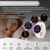Relógio inteligente feminino mostrador personalizado monitoramento de saúde senhoras pulseira esportiva ecgpp hd bluetooth chamando moda relógio inteligente 240304