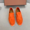 LP koppels schoenen zomerwandelen charmes verfraaide suede loafers mocassins echte lederen casual flats mannen luxe designer jurk schoenen fabrieksschoenen maat 35-46 doos