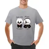 Herrpolos kallar mig nio! 2B och 9S Chibi - Nier Automata T -shirt Svettblus T -shirt för män