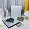 Gift Wrap 35cm Heart Shape Mirror Flower Stroage Valentine's Wrapping Paperboard Box Arrangement Boxes Wedding Decor