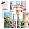 CA USA Magazijn Gratis Verzending 20 oz Slanke Lange mokken Herbruikbare koelhoudende beker Sublimatie Tumbler met rietje en deksel