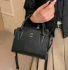 Presbyopisk musikpåse axel messenger handväska tote små fyrkantiga väskor
