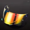 Motorcykelhjälmar HJ-33 Full ansiktshjälm Visir Lens Case för HJC I90 Anti-UV Dammtät tillbehör 9 Färg tillgänglig