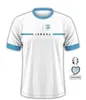 2023 2024 Home Away blauw witte camisetas Israël Voetbalshirts heren SAFURI JEHEZKEL HEMED SELMANI ANSAH Home blauwe Away witte voetbalshirts Uniformen met korte mouwen 99