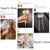 50Pc Baby Wooden Teether Beech Rodent Star Toys DIY Moon Heart Magic Sticks Chewable Play Gym Childrend Goods 240226