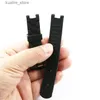 Watch Bands Accessories 16mm Sports Waterfoof Resin Strap for S Childrens Pu Strap Sile Flik Flak Childrens L240307