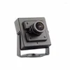 Mini telecamera Cctv di sicurezza in metallo AHD 5MP 5M-N 4MP 4in1 HD digitale coassiale corto per filtro domestico 650 Piccolo con staffa