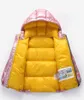 2021 Enfants Veste d'hiver Manteau pour enfants fille argent or garçons manteaux à capuche décontractés vêtements de bébé vêtements d'extérieur enfant Parka vestes snowsu4708275