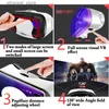 VR/AR Devices VRG Pro Virtual Reality VR Glasses 3D Helmet Headworn Device Viar Goggle Lens with Smartphone Smart Controller Q240306