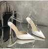 Kleid Schuhe Strass Knöchelriemen Ketten Frauen Pumps High Heels Luxus Designer Sandalen Sommer Party Stern Stil Hochzeit Prom