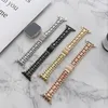 Beaded Steel Strap For Apple Watch 8 Ultra 7 SE 6 5 4 3 Series Luxury Bracelet Iwatch Bands 49mm 42mm 40mm 38mm Replaceable Wristbands Accessories