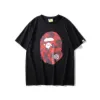 NIEUW A Bathing Ape Check By Bathing Tee Zwart