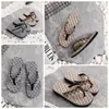 Новый стиль Gai Womens Sandals Женские тапочки мода мода цветочные тапочки-резиновые пластинки сандалии летние пляжные туфли Eur39-45