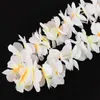 Blommor 4 Dekorativa datorer Hawaiian Huvudstycke Blommor Garlandar Tjockna blommig krans Konstgjorda halsband