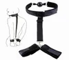 Massaggio Giocattoli BDSM per giochi per adulti Bondage Gear BDSM Restrizioni Fetish Slave Manette Gag Collar Giocattoli erotici per donne Coppie5344228