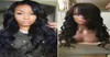 Side Bangs Brazilian Glueless Lace Wigs Human Hair Lace Front Wig With Baby Hair Bleached Knots9098897