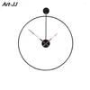 Wall Clocks Nordic Luxury Clock Modern Simple Living Room Bedroom Decor Restaurant El Indoor Retro Watch