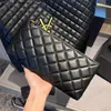 Överdimensionerad shoppingväska kvinnors designer Gaby stora totes rutiga handväskor axelväska med plånbok bokstav klassisk handväska