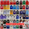 Maglie da basket retrò cucite autentiche # 24 # 8 Jersey Gary Nowitzki Iverson Payton R.Miller Rose Tracy Penny McGrady James Hardaway Kukoc Drexler Mutombo Webb