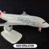 Réplique de modèle d'avion en métal, échelle 1 250, Emirates Airlines A380, avion d'aviation Miniature, Collection d'art, jouet pour enfant garçon, 240307