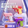 Gun Toys Gravity 1911 Pistol 3D Printing Reverse Blowback Rifle Mini Decompression Plast Pistol Toy Guns for Christmas Birthday Present YQ240307