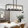 Pendant Lamps Large Bar Light Vintage Country Ceiling Lamp Kitchen Island Lights Antique Wrought Iron Industrial Lighting Office