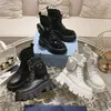 Crystal Designer Pary Martin 2024 Nowa skokowa platforma z koronki dla mężczyzn buty kobiety Patent Calfskin Palbus Classic Buty śnieżne 35-45