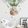 Wall Stickers Cartoon Balloon Home Decor Living Room 3D Art Mural Kids Rooms Baby Decoration Decals Removable