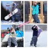 Suits Searipe Snowboard Pants Denim Ski Outdoor Snow Sports Women Men Skiwear Waterproof Oversize Clothing Trousers