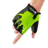 Fietshandschoenen Sport Antislip Halfvinger Absorberend Gevoerd Gewichtheffen Buiten Ademend