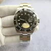 TOP V3 MEN SAY 2813 AUTOMATIC Ruch 43 mm Czarna twarz szafir szklany szklany stal nierdzewna zapięcie Ceramika Bezel Wodoodporna 50172d