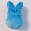 Animali di peluche 15 cm Cartoon MINI Easter Bunny Peeps Doll Rosa Blu Giallo Viola Coniglio Bambole per bambini Simpatico peluche morbido JJ 1.4 240307