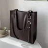 Bolsos de hombro de gran capacidad para mujer, bolso de diseño personalizado minimalista Vintage, bolso de viaje versátil a la moda, 2024