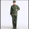 Nordkoreanska soldater passar scenprestanda nostalgi kostym röd vakt kläder amerika Vietnam krig Kina flygvapen gammal armé uniform