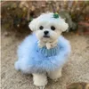 Abbigliamento per cani Colorf Abbigliamento per cuccioli Designer Piccolo gatto Maglione di lusso Cappotto di pelliccia di barboncino Schnauzer Yorkie 230301 Consegna di goccia Dhfm7