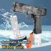 Gun Toys Childrens Electric Water Squirts Toy With Lanyard High Power Long Range Water Toys For Pool Outdoor Beachl2403