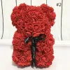 25 centimetri di schiuma creativa fiore rosa orsacchiotto artificiale decorazione della festa di Natale regali di San Valentino ornamento forniture 2024307