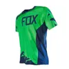 2023 Mens T-shirts Fox Summer Outdoor Cykeldräkt Rund hals Kort ärm Snabbt torrt andningsbar motorcykel Speed ​​Drop IU4U