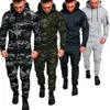 Hommes Survêtement Militaire À Capuche Ensembles Camouflage À Capuche Costume De Loisirs Homme Sweat Pantalon Tactique Sweat Sport 240227