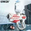 Sand Play Water Fun Gun Toys Ungh Electric Automatic Water Gun Childrens High Pressure Outdoor Beach Stora kapacitet Swimming Pool Summer Toys 230506 Q240307