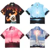 2024SS chemises pour hommes femmes Hawaiian Beach Shirt Tops