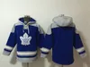 Toronto''Maple''Leafs'hoodie 34 Matthews 88 44 Rielly 91 Tavares 16 Marner 29 Nylander Custom Hockey Jersey